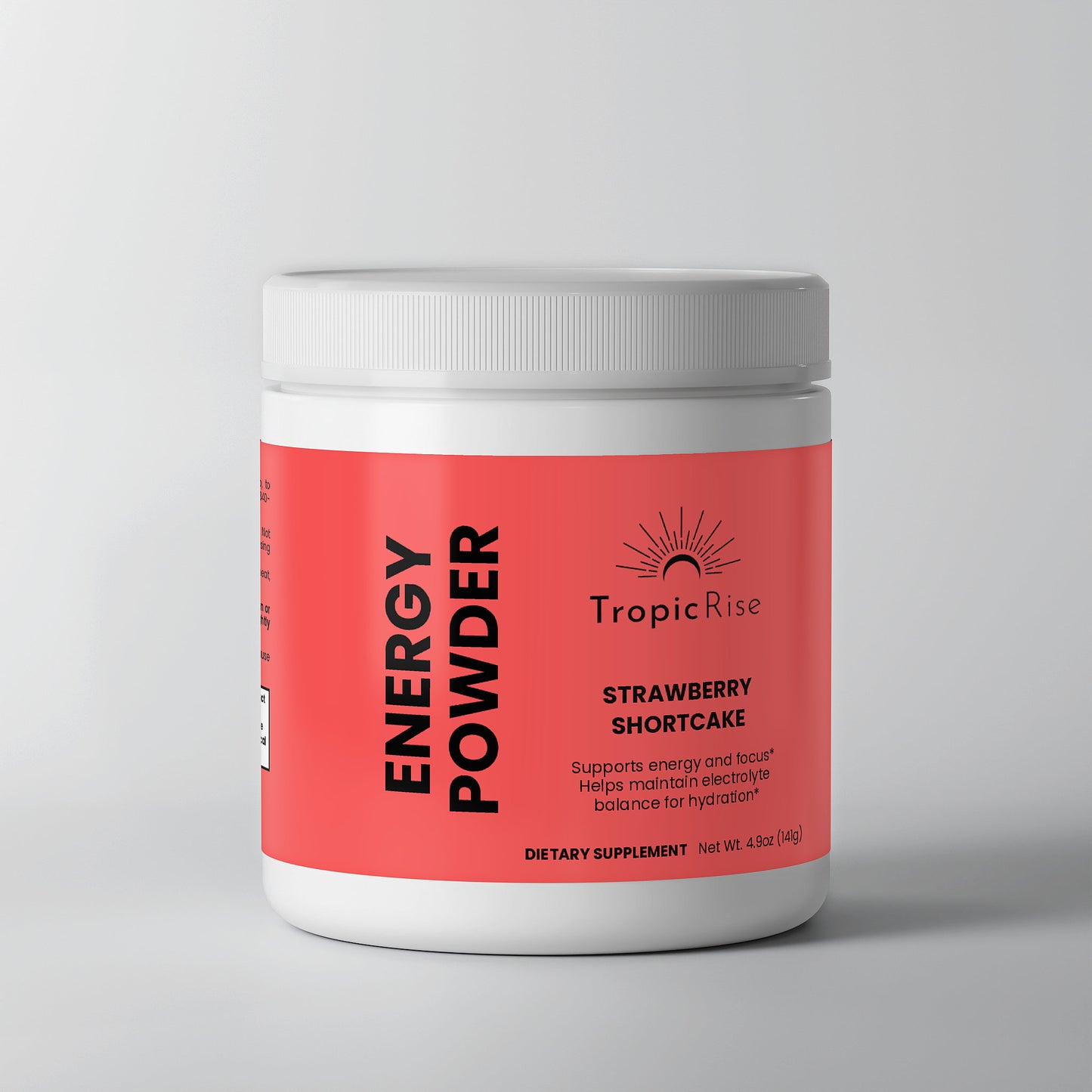 Energy Powder (Strawberry Shortcake)