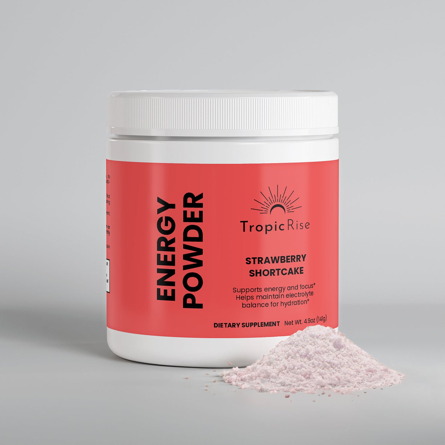 Energy Powder (Strawberry Shortcake)