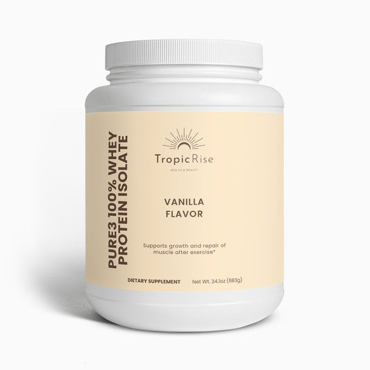 Pure3 100% Whey Protein Isolate (Vanilla)